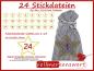 Preview: Stickdatei Adventskalender-Zahlen 1-24 im Doodle-Stern 4 Sets Sterne für Weihnachten Adventskalenderzahlen S163Stickdatei Adventskalender-Zahlen 1-24 im Doodle-Stern 24 Sterne für Weihnachten Adventskalenderzahlen